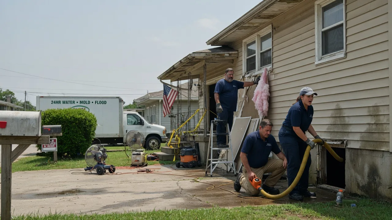 Water Damage Repair in Tuskahoma, OK near me